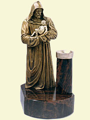 The blessing, Sculptor in Madrid