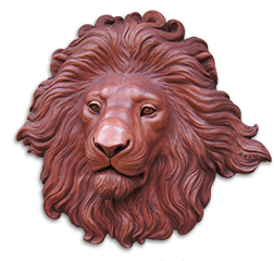 Lion Face (relief), Sculptor in Madrid